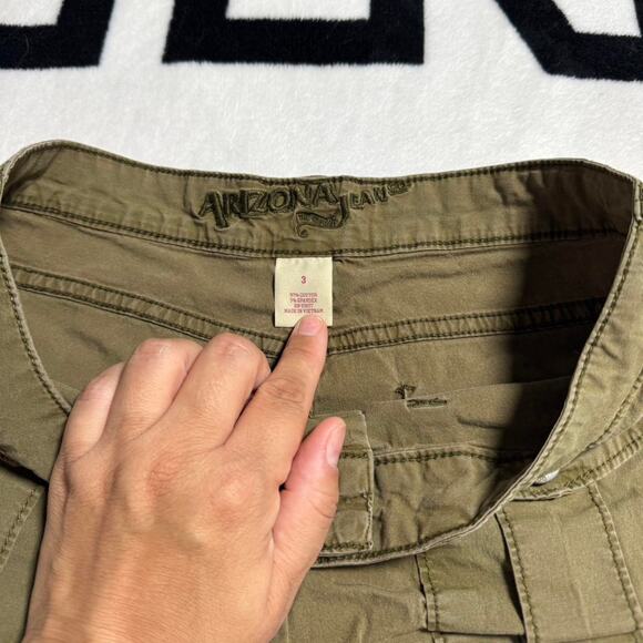 Y2K Arizona Jeans Low Rise Micro Shorts - Picture 4 of 4